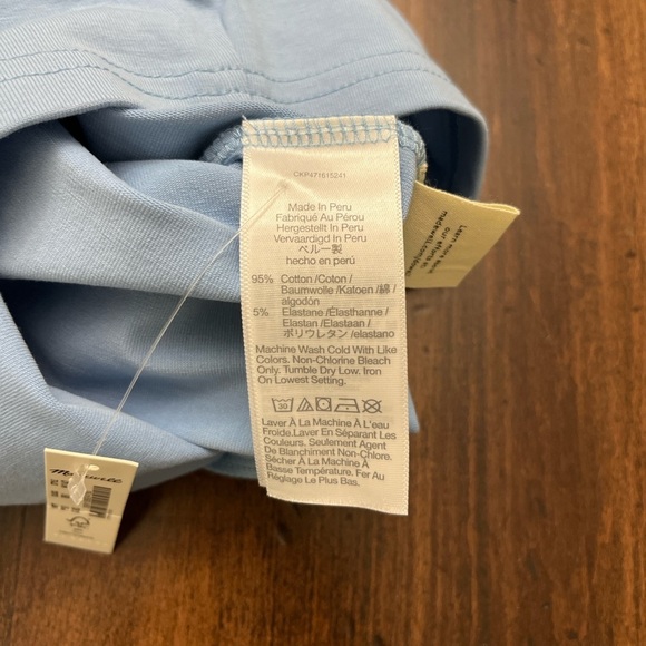 Madewell Biker Unitard Size Large Dusty Blue Activewear Athleisure Beach Summer - Picture 14 of 15